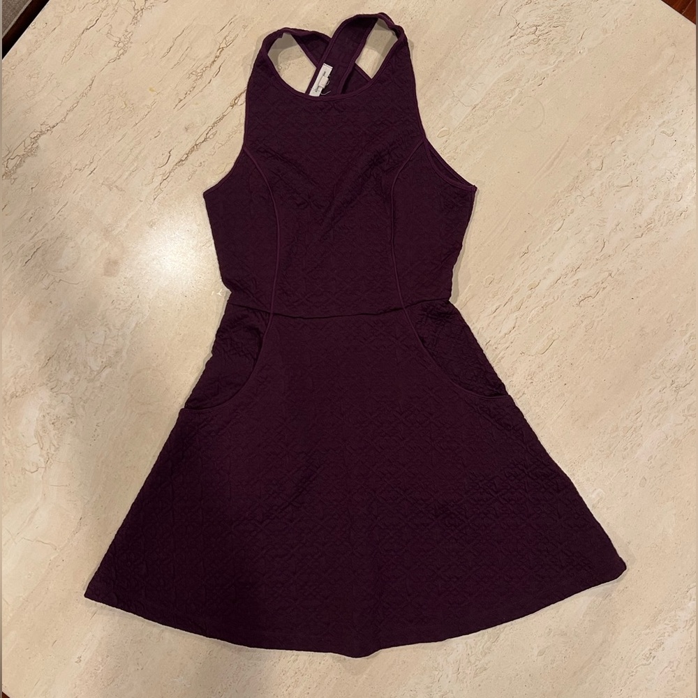 Silence + Noise Open Cross Back Fit & Flare In Ma… - image 2